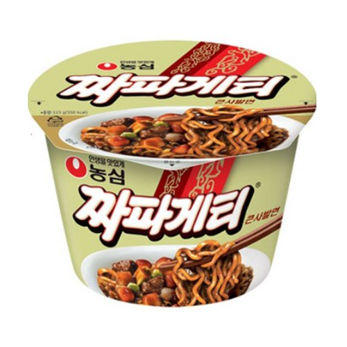 농심)짜파게티큰사발 123g